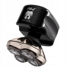Golarka męska elektryczna Skull Shaver Pitbull Silver PRO włosy zarost głowicowa