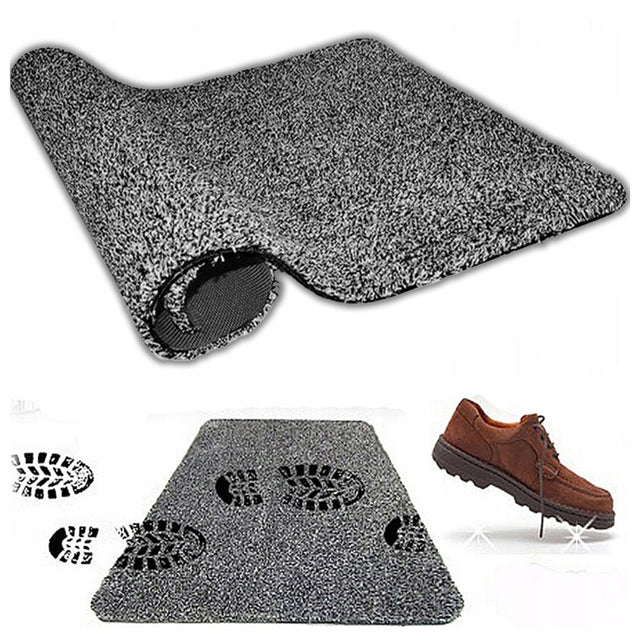Wycieraczka mata do butów magic step MAT dywanik wejściowy pod drzwi do przedpokoju, uniwersalny 70x45 cm, grubość 3 mm