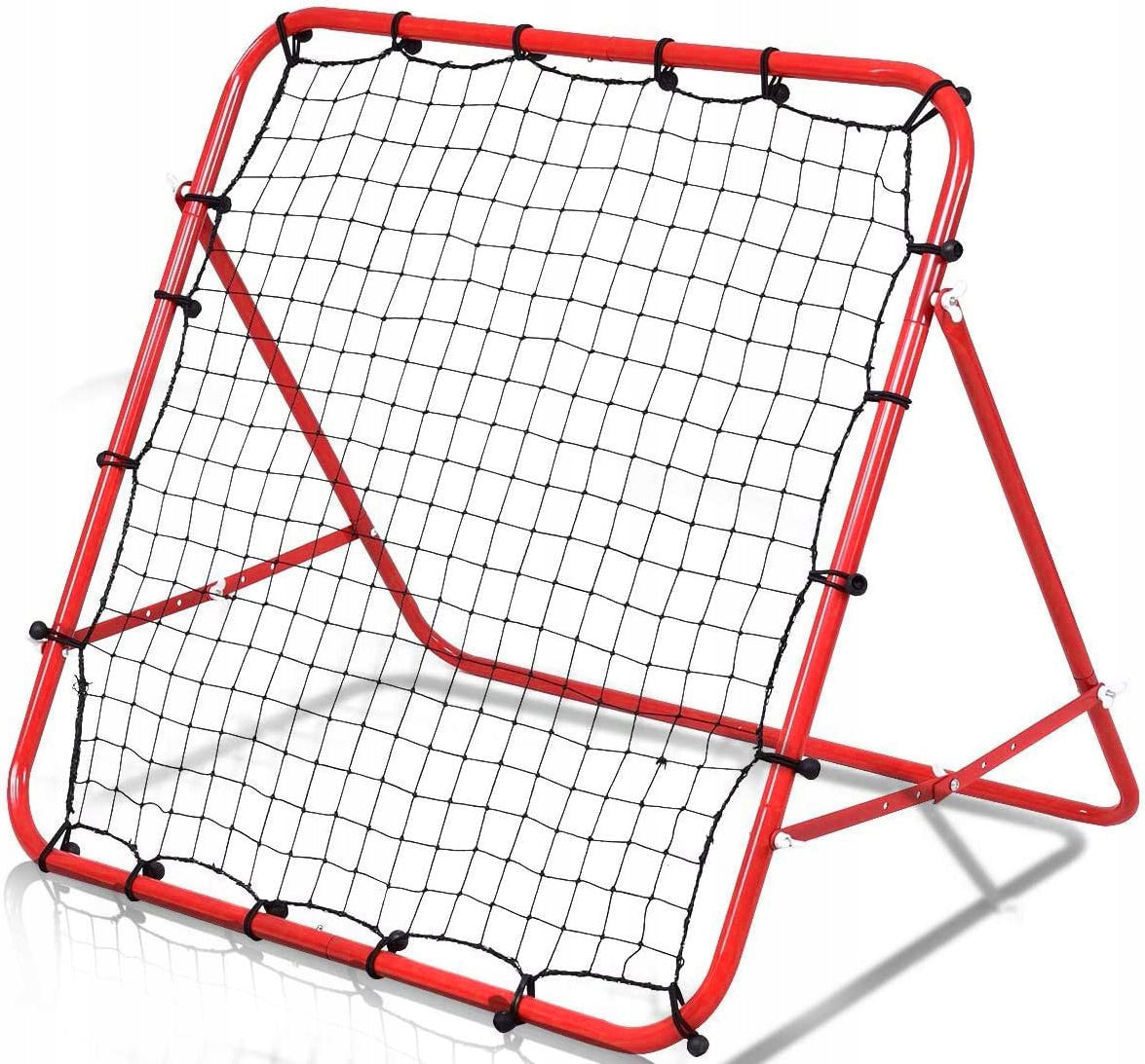 Bramka treningowa piłkarska rama rebounder trenażer do piłki nożnej 100 cm dla dzieci od 3 lat, trening celności