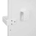 Grzejnik łazienkowy na podczerwień 350W biały ścienny panel WiFi promiennik ogrzewanie elektryczne do łazienki