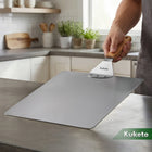 Łopata do pizzy szufla taca stal nierdzewna inox kwadratowa profesjonalna blacha wypiekowa, metalowa, szerokość 30 cm