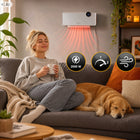 Kurtyna powietrzna GRZEJNIK ELEKTRYCZNY Climative GlassAir 2000W WiFi PILOT z nagrzewnicą elektryczną 2000 W