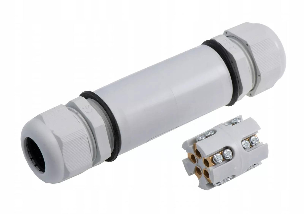 Pawbol Mufa kablowa skręcana SP6 na kabel 5x6mm PG21 IP67 E.4204 złączka przewodów elektrycznych, szczelne łączenie