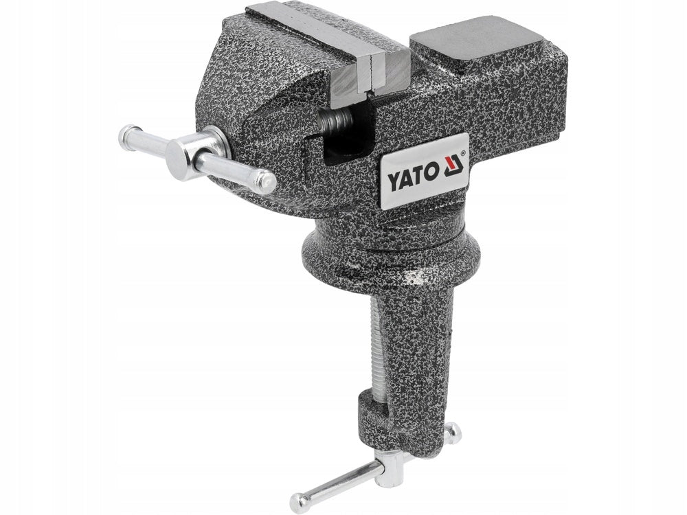 IMADŁO STOŁOWE OBROTOWE 60 MM YT-65009 YATO do mocowania detali, prac warsztatowych i majsterkowania, zacisk montażowy