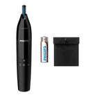 Trymer do nosa uszu brwi bezprzewodowy Philips NT1650 czarny