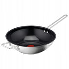 Wok TEFAL Nordica 28 cm stal indukcja powłoka ceramiczna patelnia głęboka nieprzywierająca do smażenia i duszenia, do