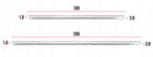 Zestaw Szynoprzewód Szyna 3m + 5x Lampa GU10 LED system oświetlenia sufitowego, czarne aluminiowe oprawy