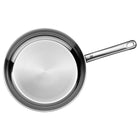 Patelnia stalowa WMF Profi 28cm indukcja gaz do smażenia naczynie kuchenne okrągłe, do piekarnika i zmywarki, na