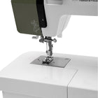Maszyna do szycia domowa metalowy korpus Łucznik Master Craft 100.40 eco 22 ściegi, owerlok, haftowanie, pikowanie