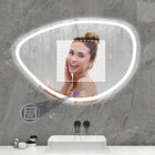 Lustro łazienkowe podświetlane LED asymetrczyne FOG z bluetooth 70x100cm zwykłe 1000 mm 700 mm
