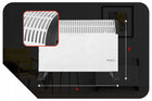 VOLTENO GRZEJNIK KONWEKTOROWY MINI 1500W VO0266 VOLTENO 53.5 mm 38.5 mm grzewcza biały