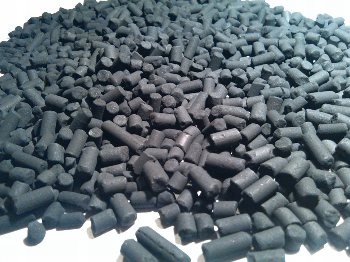 Węgiel aktywny do oczyszczania Powietrza Węgiel formowany 4mm granulat filtracyjny, adsorbent zapachów i zanieczyszczeń