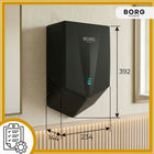 Suszarka do Rąk Automatyczna Mocna 1300W borg V-Blade ABS Czarna 540 km/h elektryczna łazienkowa, czujnik ruchu