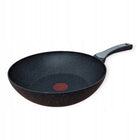 Patelnia Wok Tefal Perfeck Cook Black 28cm Mineralia non-stick Indukcja/Gaz do dań azjatyckich, kuchnia ceramiczna i