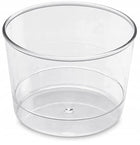 Pucharki Prime bezbarwne okrągłe 180ml 24 szt. plastikowe kubeczki do deserów, na lody i galaretki, naczynia jednorazowe