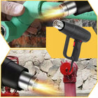 OPALARKA ELEKTRYCZNA 2000W REGULACJA 230V 2 BIEGI 100-600°C MOCNA suszarka techniczna do usuwania farby, obkurczania i