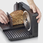 Krajalnica elektryczna slicer chleb wedliny sery regulacja severin AS9578 100 w czarny
