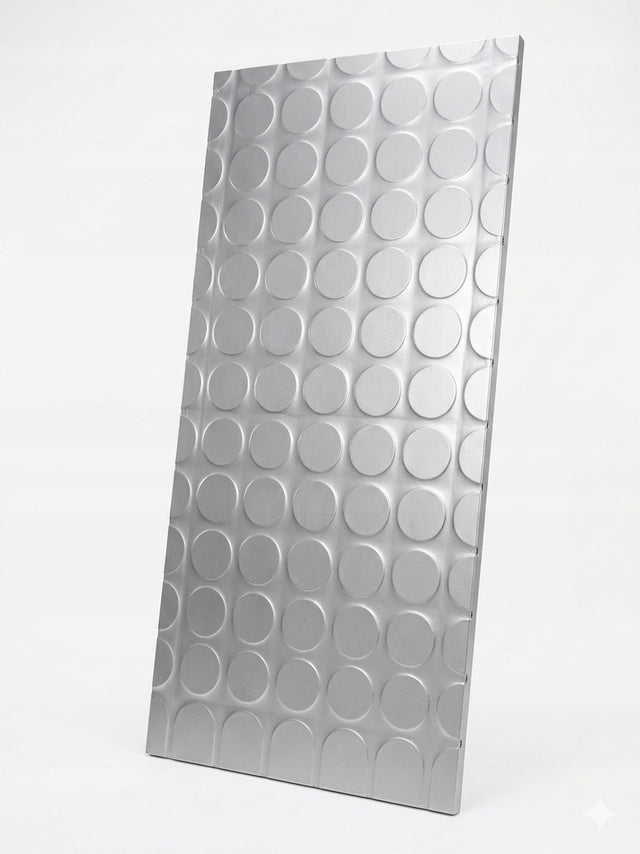 Płyta systemowa XPS 25 mm - 10 cm do ogrzewania podłogowego z ALU Mata wodne 1.25 m 60 cm