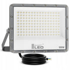 Halogen LED Naświetlacz Lampa 100W 11000lm Premium Zewnętrzny IP65 4500K reflektor do ogrodu, garażu i warsztatu