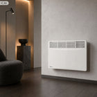 Grzejnik elektryczny energooszczędny konwektorowy przenośny Wifi 1500W NUO+ 620 mm 430 mm grzewcza biały