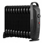 GRZEJNIK OLEJOWY ELEKTRYCZNY 1200W OLEJAK 11 ŻEBEREK XL TERMOSTAT REGULACJA 420 mm 400 mm grzewcza czarny