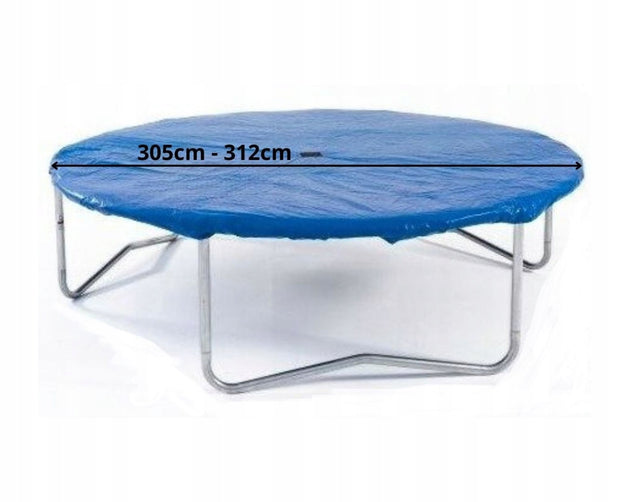 Pokrowiec ochronny do trampoliny 10FT/312cm niebieski osłona na sprężyny, gruba nakładka zabezpieczająca obręcz, średnica 305–312 cm osłona obręczy