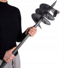 ŚWIDER RĘCZNY DO ZIEMI GLEBY WIERTNICA GLEBOWA 17cm 170mm DOŁOWNIK MOCNY do sadzenia roślin, montażu słupków i kopania