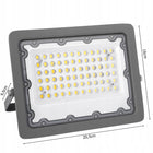 Halogen LED naświetlacz lampa 50W 5000lm Premium reflektor zewnętrzny światło neutralne 4500 K IP65 do ogrodu i podjazdu