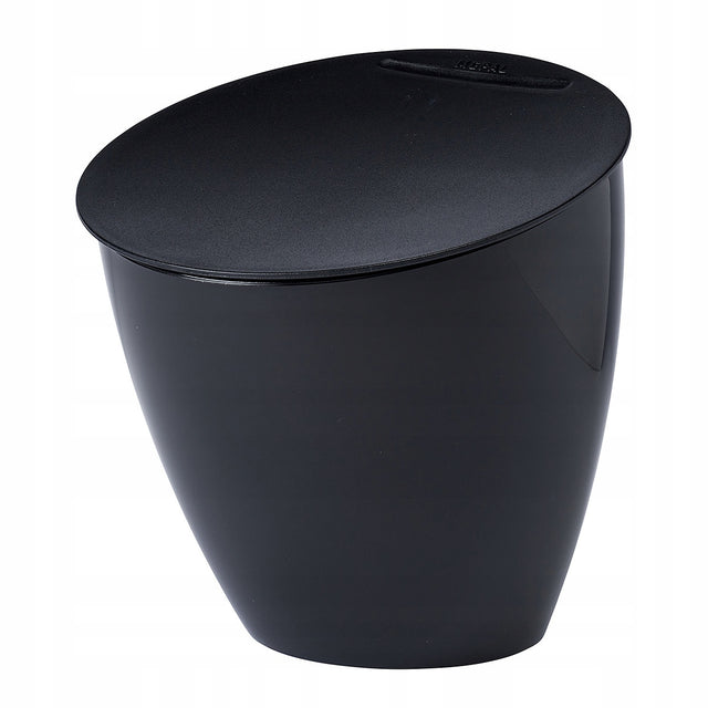 Mepal kosz na odpadki calypso 2200 ML nordic black na blat kuchenny pojemnik do segregacji plastiku, tworzywo sztuczne, 2,2 l