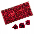 Ozdobne Róże Mydlane Kwiaty 50 szt MIX kolor do Dekoracji Flower Box mydełka w kształcie różyczek, upominek, ozdoba