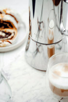 Kawiarka zaparzacz do kawy espresso 620ml 10 filiżanek indukcja GAZ stal klasyczna 620 ml 0 w srebrny stal nierdzewna