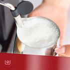 Ekspres do kawy ciśnieniowy kolbowy MPM MKW-13M mielona, espresso, americano, czarna, 15 bar, zbiornik 1,2 l, 1100 w