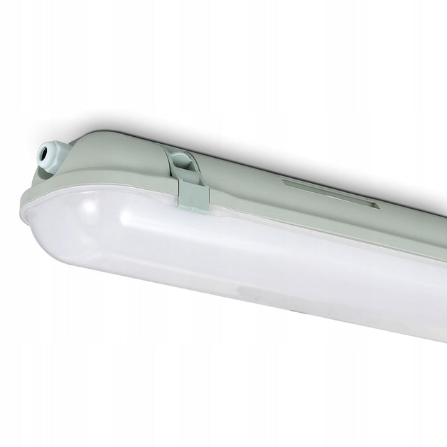 Oprawa hermetyczna LED warsztatowa mocna garaż piwnica 36W 120cm IP65 230V plafon sufitowy prostokątny neutralna barwa światła