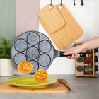 Patelnia GRANITOWA do jajek sadzonych na jajka placki naleśniki pancakes 26 cm, kuchnia gazowa, ceramiczna lub