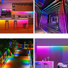5m Taśma Led COB RGB 576Led/m 14W/m 24V IP20 pasek świetlny, dekoracyjne oświetlenie wnętrz, wielokolorowe, 2650 lm