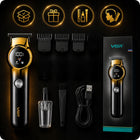 Trymer Barberski Do Brody Włosów Ciała VGR V-989 T-Blade LED usb-c 180min