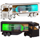 TIR wódowóz lampka LED ciężarówka Truck na wódkę urodziny 18 30 40 60 stojak na alkohol z grawerem, dekoracja, prezent