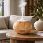 Nawilżacz Powietrza Dyfuzor Ultradźwiękowy LED Aromaterapia Zapachowy Pilot nawilżacz ultradźwiękowy 12 w