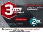 Akumulatorowa Pilarka Łańcuchowa makita DUC353Z 2 x 18V - dystrybucja PL do cięcia drewna, prowadnica 35 cm