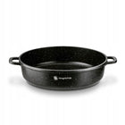 PATELNIA INDUKCJA Głęboka Krótkie Uchwyty Konighoffer Pollo Black 32x8 cm tradycyjna 80 mm 32 cm /Wzór