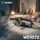 BRUZDOWNICA DO BETONU ELEKTRYCZNA 8500RPM Z REGULACJĄ 2X TARCZA 125MM MOCNA frezarka do ścian pod przewody, 1500 W