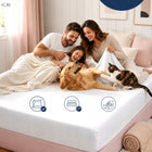 Prześcieradło Jersey z Gumką 100% Miękka Bawełna Czesana 160×200 Białe Ecru do materaca o wys. do 30 cm, certyfikat