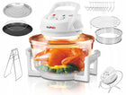 Kombiwar halogenowy multicooker duży 17l 1400W biały + akcesoria lund 17 l 1400 w