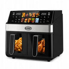 Frytkownica beztłuszczowa DeKRAFT DE6004-MAX Air Fryer 10l 2 komory 2000W czarny
