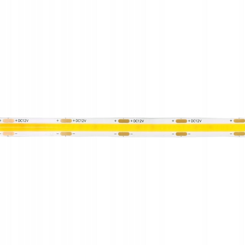 Eco Light Taśma LED COB 480LED 9W 4000K 990lm IP20 5m pasek świetlny, biały neutralny, 12V DC, do oświetlenia wnętrz