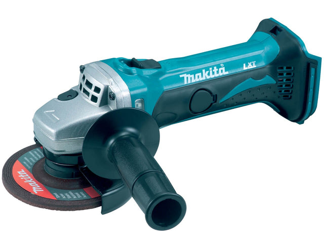 Akumulatorowa szlifierka kątowa 115 mm body 18V LXT Makita DGA452Z flex do cięcia i obróbki metalu, narzędzie bez baterii i ładowarki