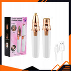 Depilator do brwi trymer do twarzy dla Kobiet USB+2 końcówki + LED + kabel