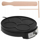 Naleśnikarka Elektryczna Dwustronna 30cm Powłoka Nieprzywierająca 1600W urządzenie do crepes i pancakes, łopatka