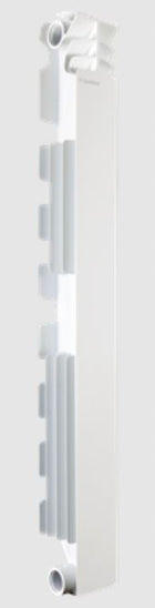 Grzejnik aluminiowy 800 FONDITAL EXCLUSIVO 1 żeberko wysokość 90cm ga007 80 mm 860 mm grzewcza biały