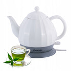 Czajnik elektryczny ceramiczny 1200W 1,2 l biały 1.2 l 1200 w ceramika